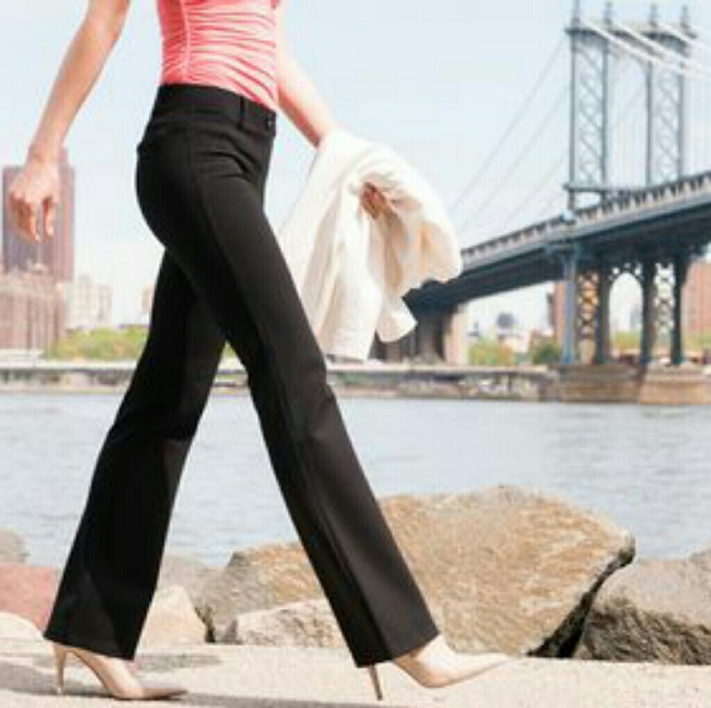 Betabrand Boot-Cut Dress Yoga Pants